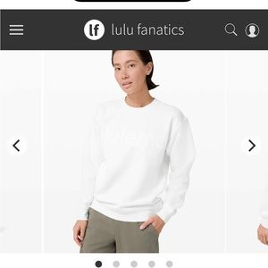Lululemon All Yours Crew *Graphic
White (First Release)